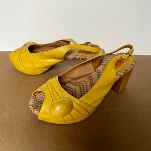 Cute Miz Mooz Pumps in Lemon